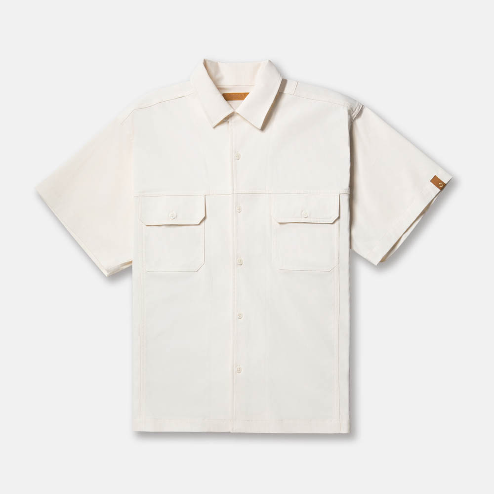 【TOKYO DESIGN COLLECTIVE】 オールジェンダー 半袖 ダンガリー シャツ image number 5