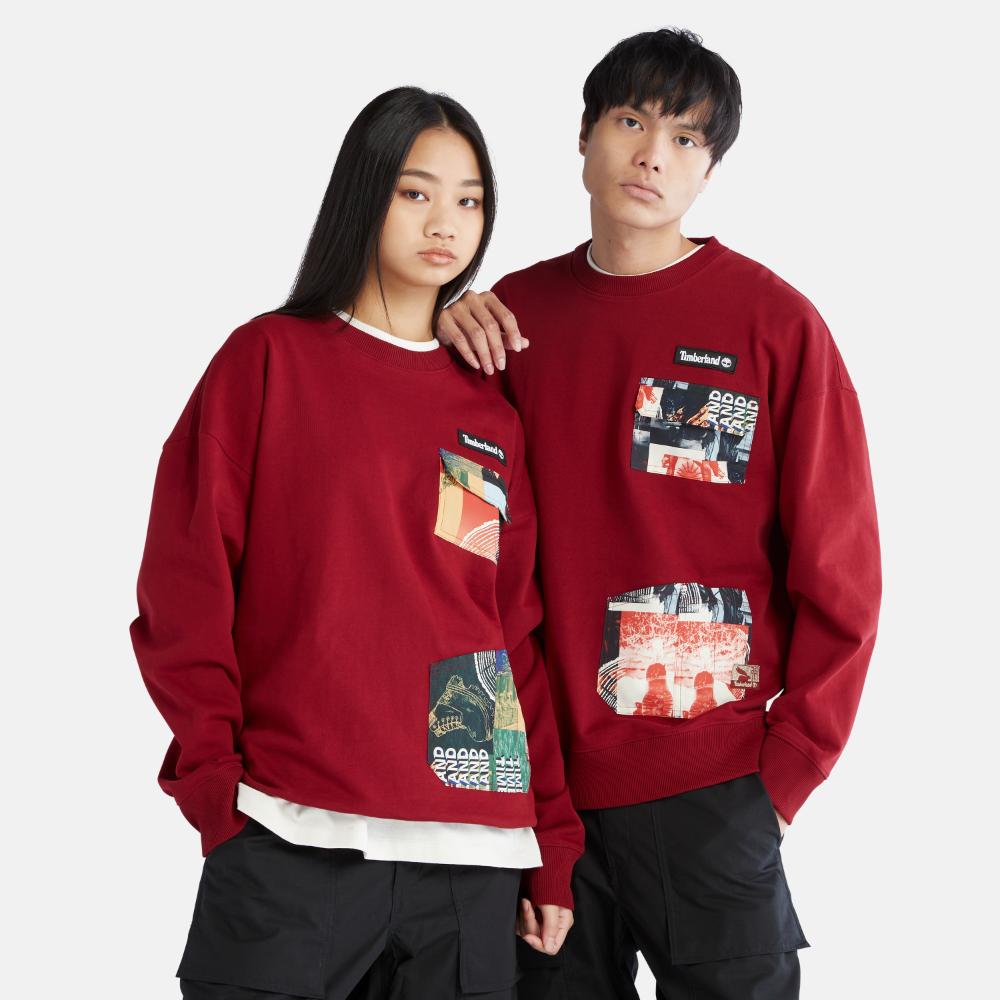 長袖 ルナニューイヤー プリントポケット Tシャツ ユニセックス image number 0