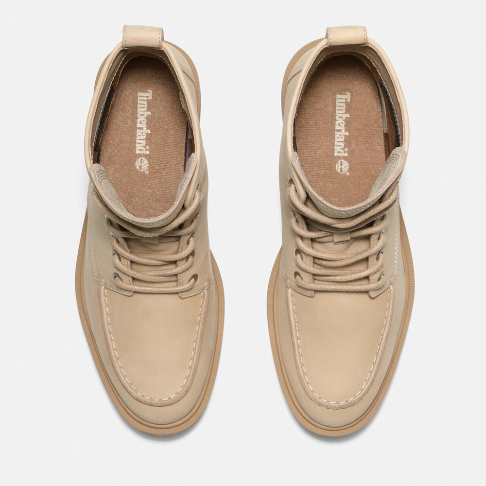 レディース ブリムフィールド ミッド レースアップ ブーツ - ライトベージュ|TB0A2AJBEN71|【Timberland公式通販】 ティンバーランドオンラインショップ