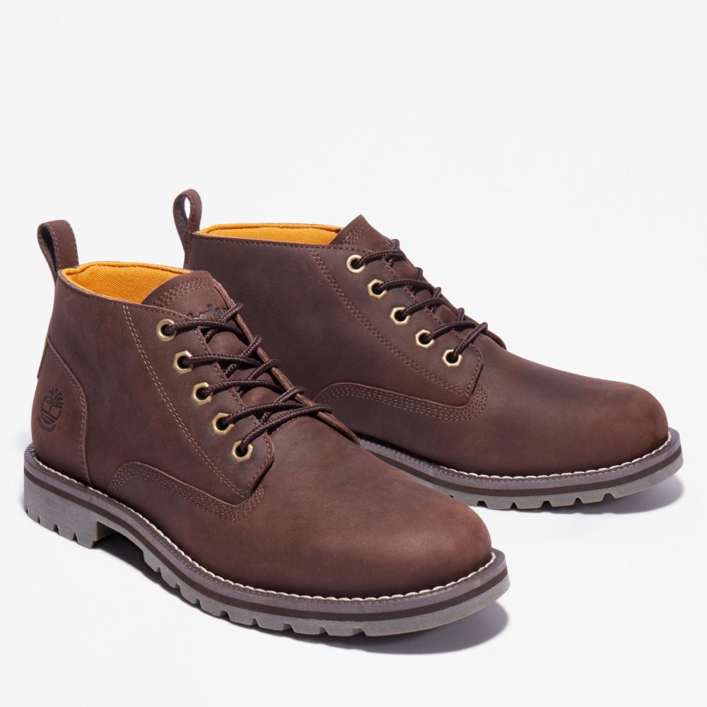 Timberland ミリタリーブーツ ブラウン 中古・古着通販】Timberland (ティンバーランド) レースアップ