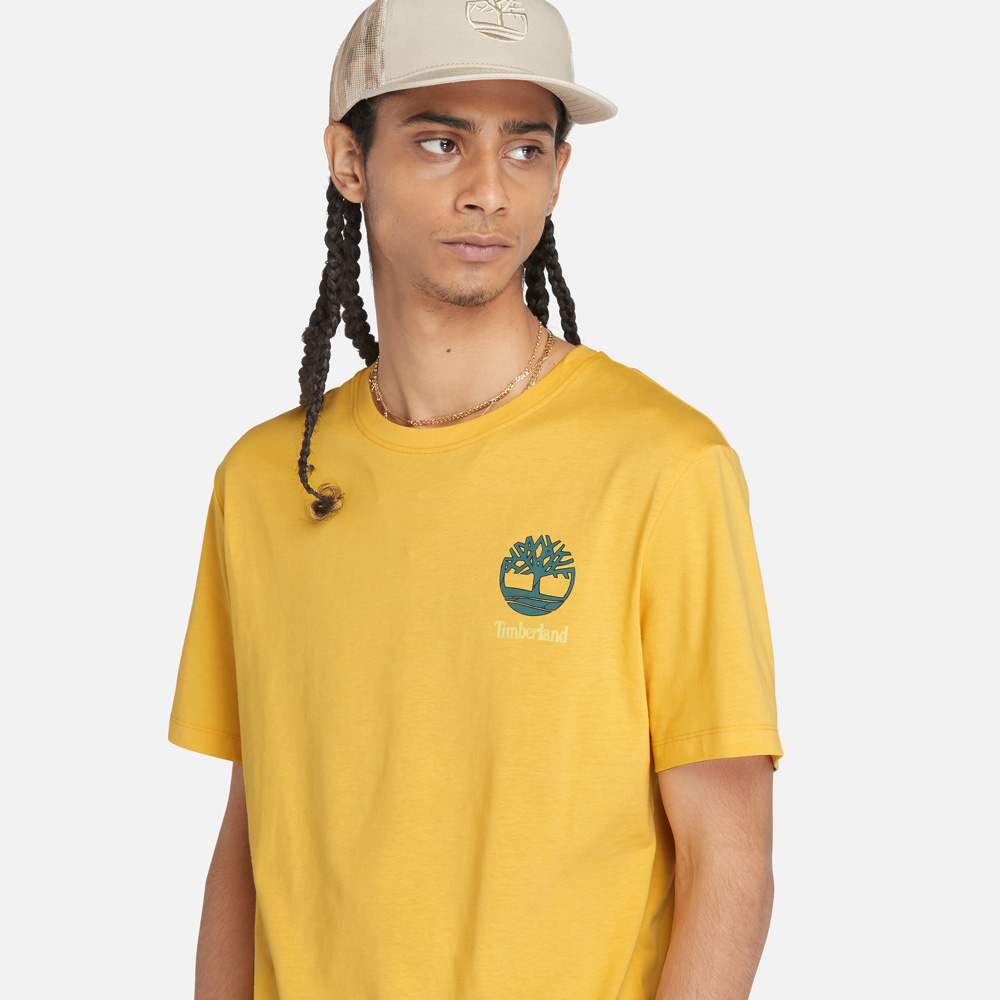 半袖 バックグラフィック Tシャツ メンズ image number 2