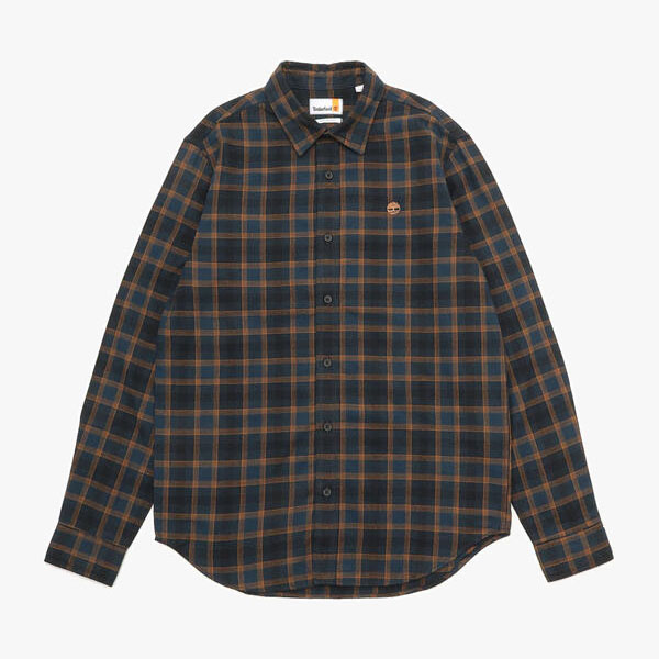 メンズ ヘリンボーン フランネル チェック シャツ|TB0A44QPB681|【Timberland公式通販】ティンバーランドオンラインショップ
