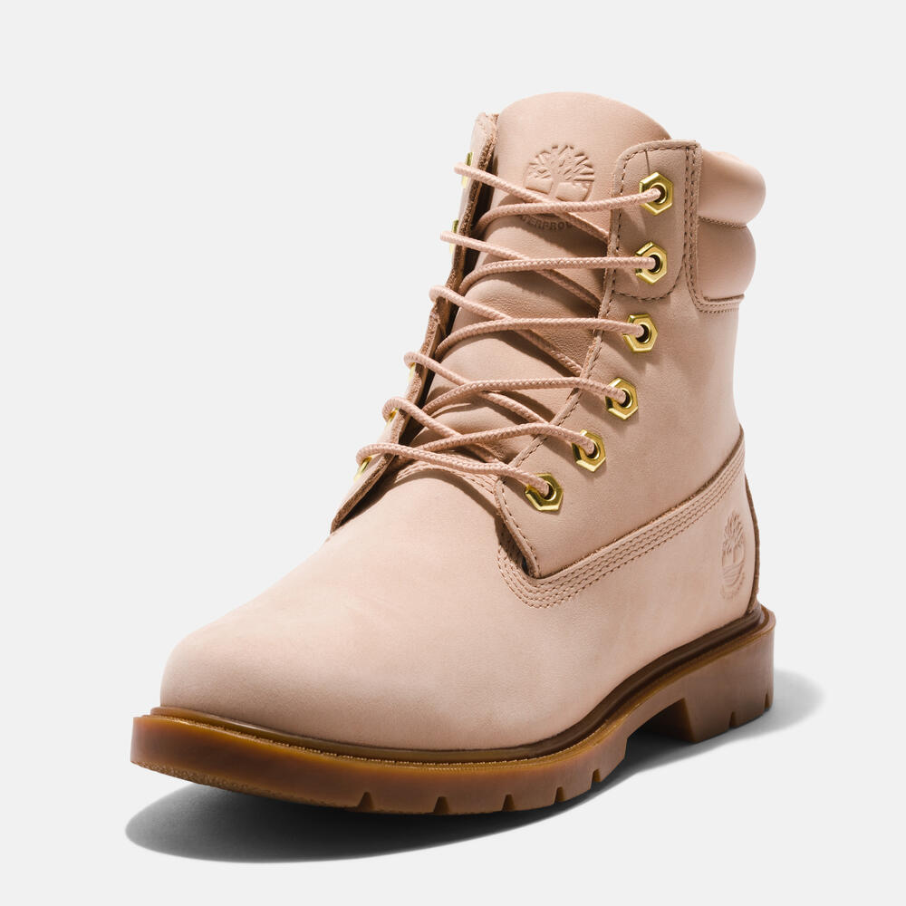 レディース リンデン ウッド 6インチ ウォータープルーフ ブーツ - ライトベージュ|TB0A5N35DR11|【Timberland公式通販】 ティンバーランドオンラインショップ