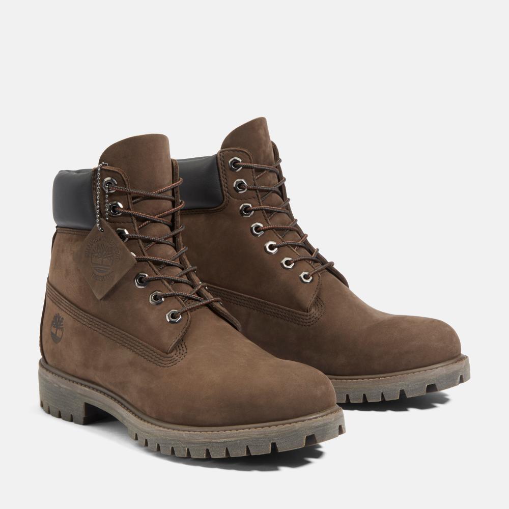 定番】メンズ 6インチ プレミアム ウォータープルーフ ブーツ - ブラウン|TB1100012141|【Timberland公式通販】ティンバーランド オンラインショップ