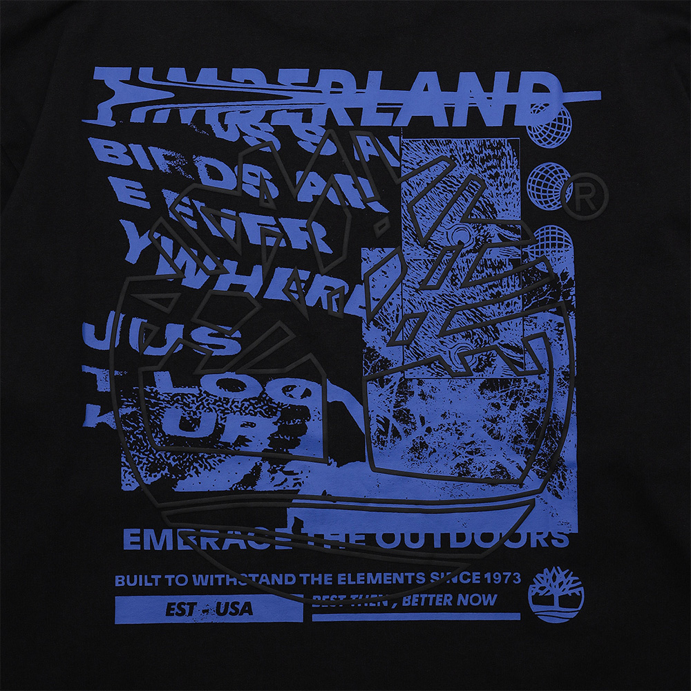 メンズ 長袖 グラフィック Tシャツ image number 7
