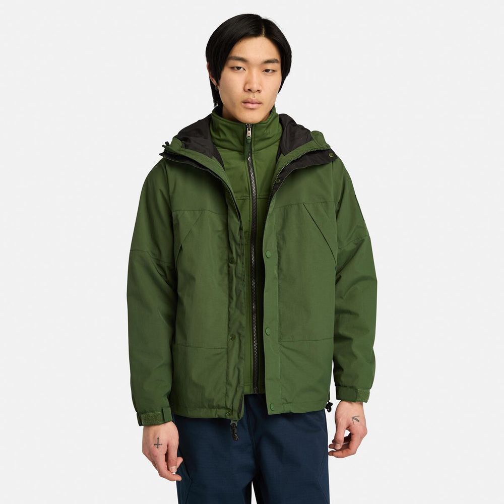 ジャケット・アウター Timberland 3in1 Water proof jacket ラヴィン ウォーター レジスタント 3-in-1 ジャケット メンズ
