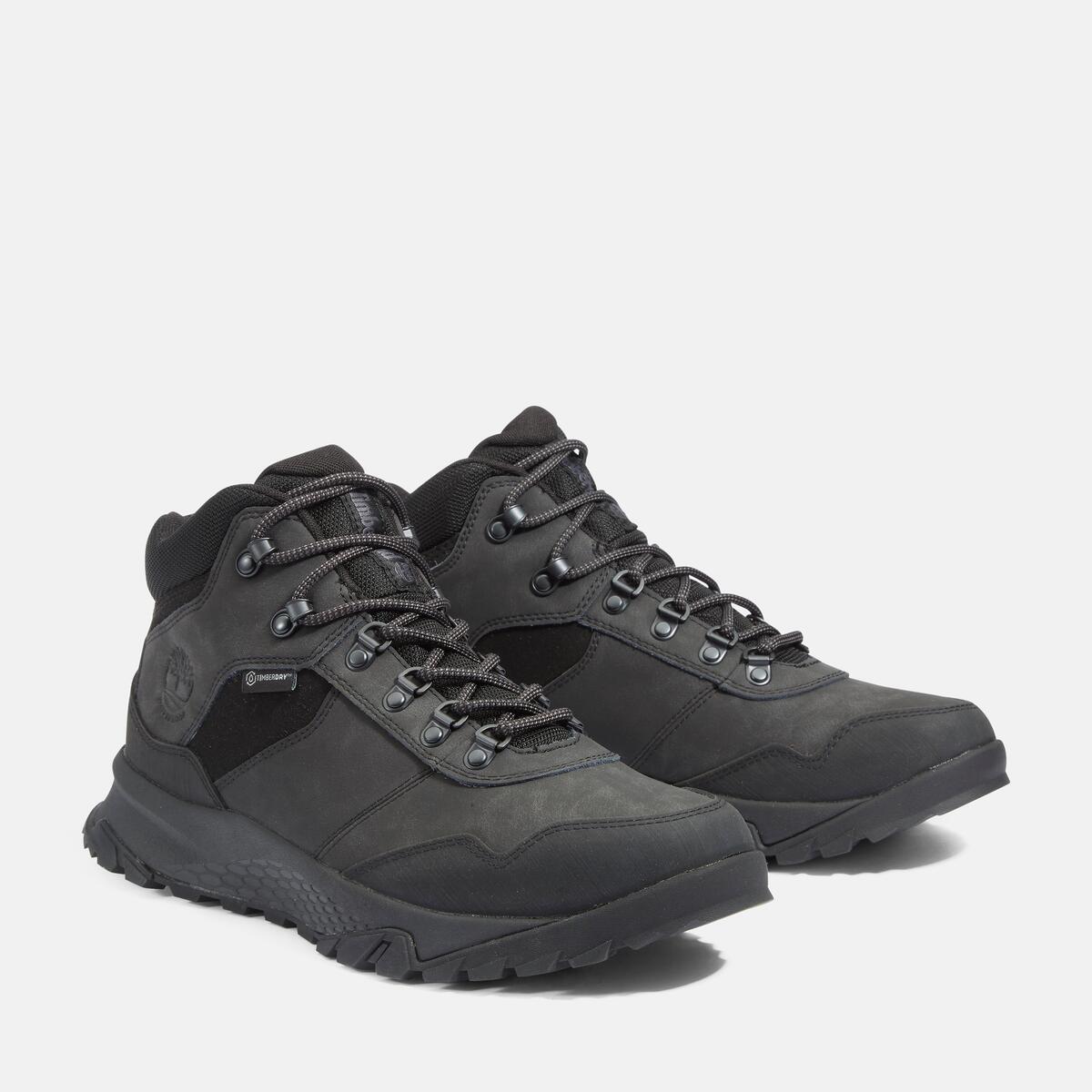 メンズ リンカーン ピーク ミッド レースアップ ウォータープルーフ ハイキング ブーツ - ブラック |TB1A2G6D0151|【Timberland公式通販】ティンバーランドオンラインショップ