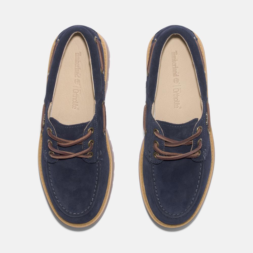 レディース ストーン ストリート ボート シューズ - ダークブルー|TB0A62MZEP31|【Timberland公式通販】ティンバーランド オンラインショップ
