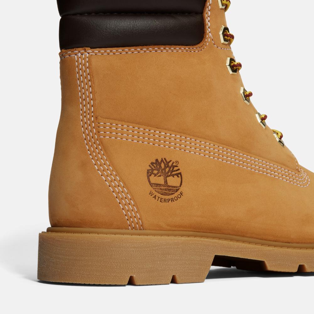 リンデン ウッド 6インチ レースアップ ウォータープルーフ