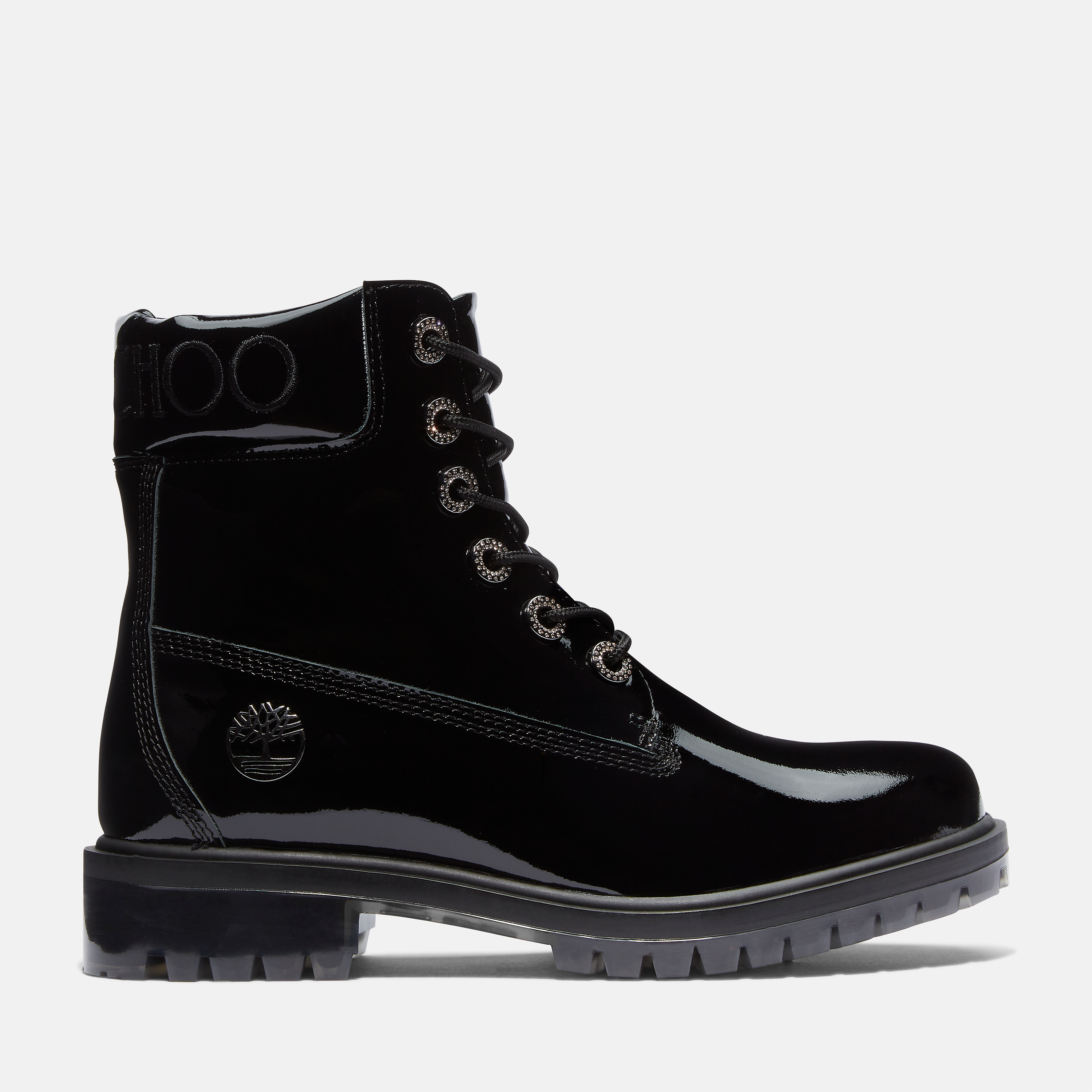 Jimmy Choo x Timberland】レディース ハーネス パテントレザー 6インチ ブーツ - ブラック |TB0A61BQ0011|【Timberland公式通販】ティンバーランドオンラインショップ