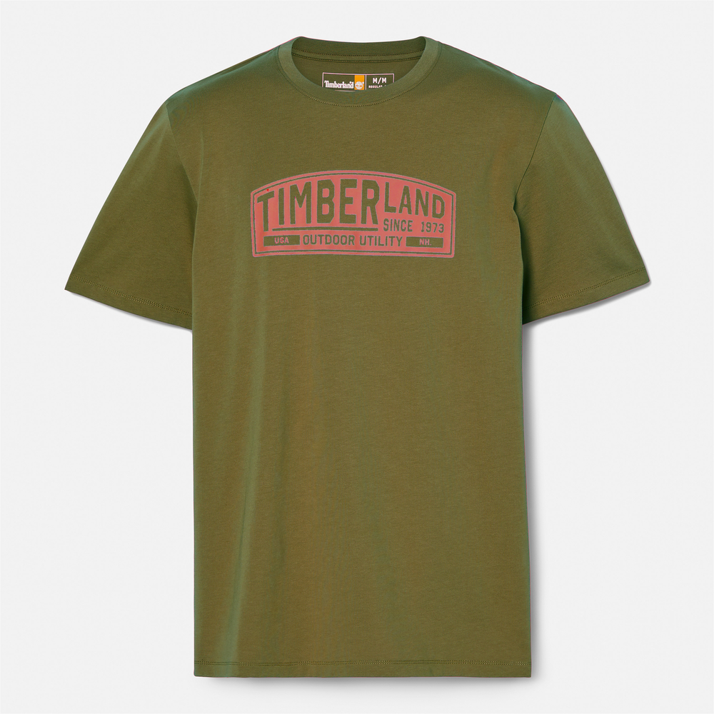 メンズ 半袖 ロゴ グラフィック Tシャツ image number 3
