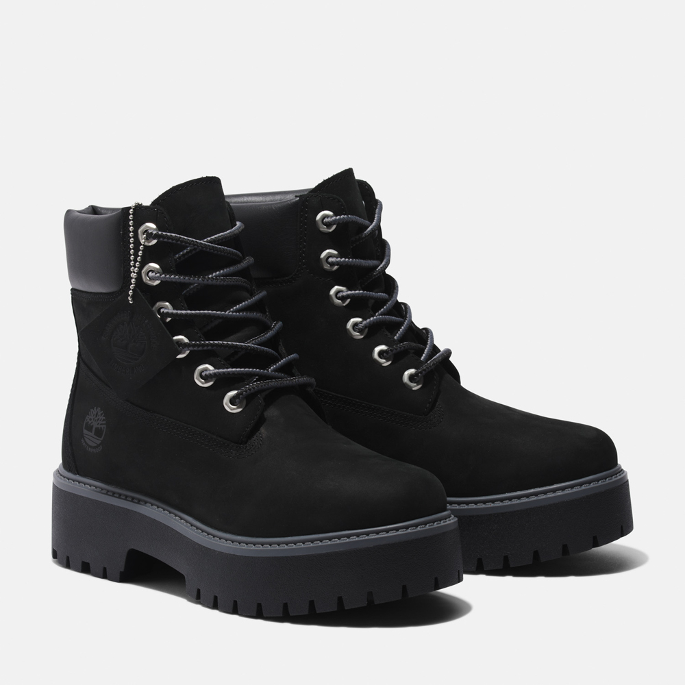 超人気ブティック ストーン レディース ストリート ティンバーランドオンラインショップ ブラック|TB1A5RH50151|【Timberland公式通販】 - ブーツ ウォータープルーフ 6インチ 靴