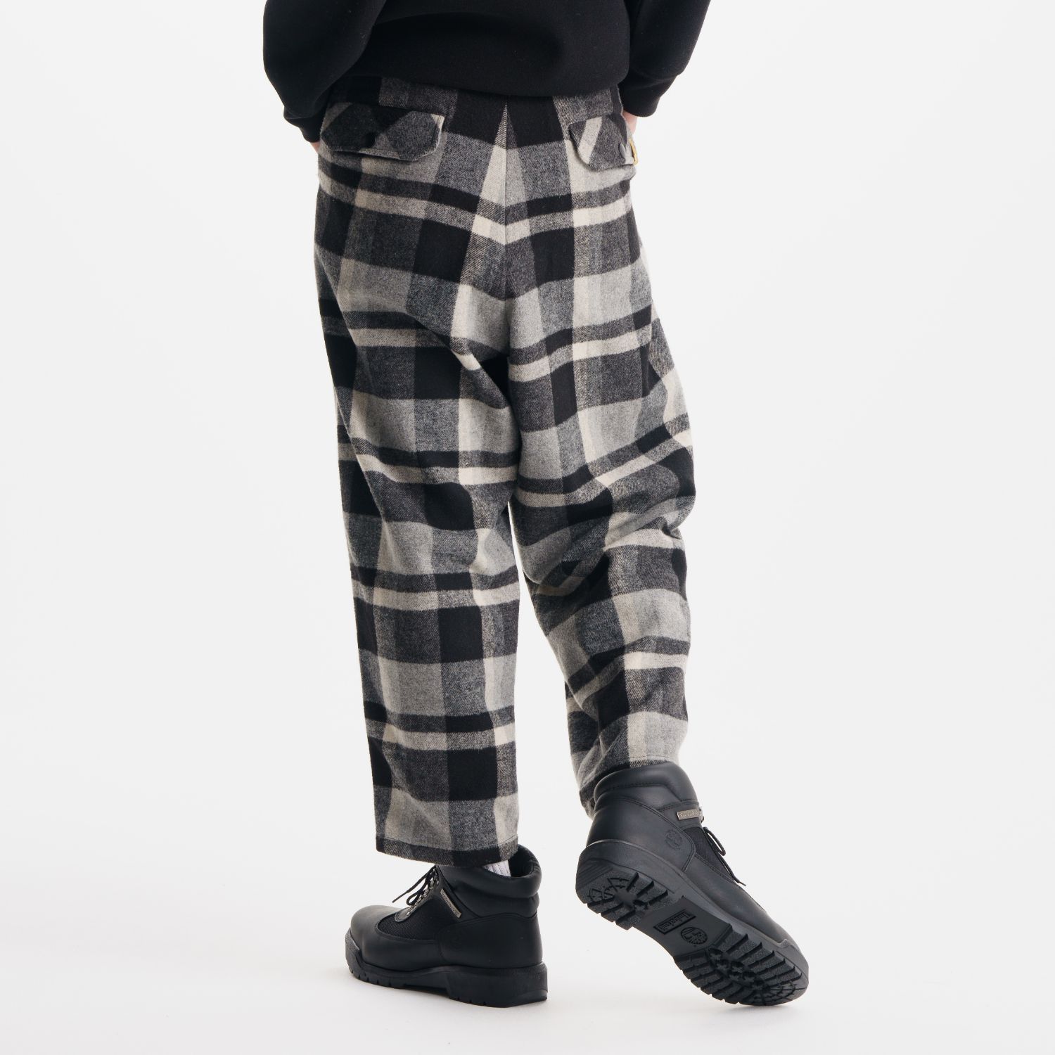 Timberland トラックパンツ ナイロンパンツ チェック L