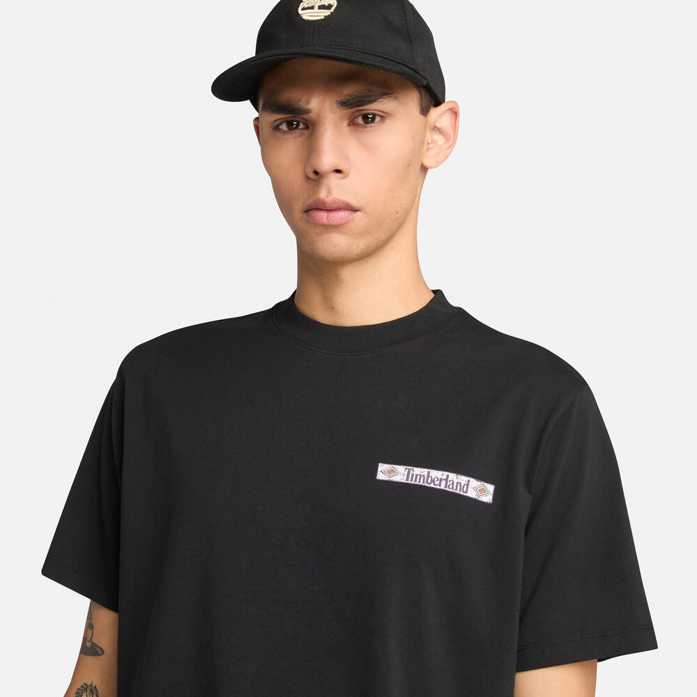 メンズ 半袖 WWES バック グラフィック Tシャツ image number 2