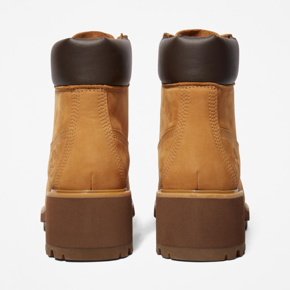 レディース キンズリー 6インチ レースアップ ウォータープルーフ ブーツ - ウィート|TB1A25BS2311|【Timberland公式通販】 ティンバーランドオンラインショップ