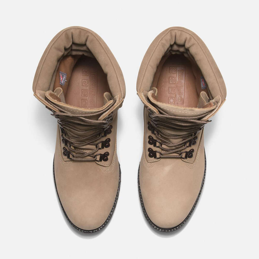 メンズ ティンバーランド® 8インチ プレミアム ウォータープルーフ スーパーブーツ - ミディアムベージュ|TB0A2MYWEN31|【 Timberland公式通販】ティンバーランドオンラインショップ