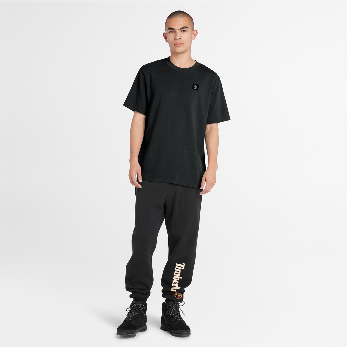 メンズ 半袖 ウーブン バッジ Tシャツ image number 1