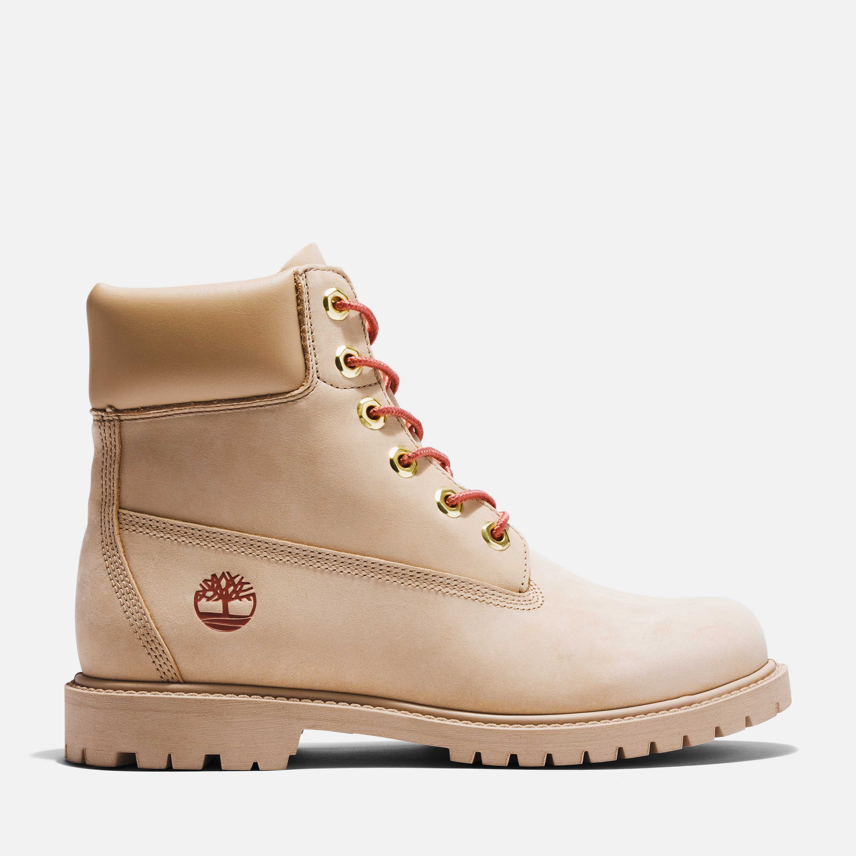 ティンバーランド　ブーツ ベージュ　Timberland 秋　冬　ワークブーツ Timberland ベージュブーツ 9W(27cm) 中古・古着通販Timberland