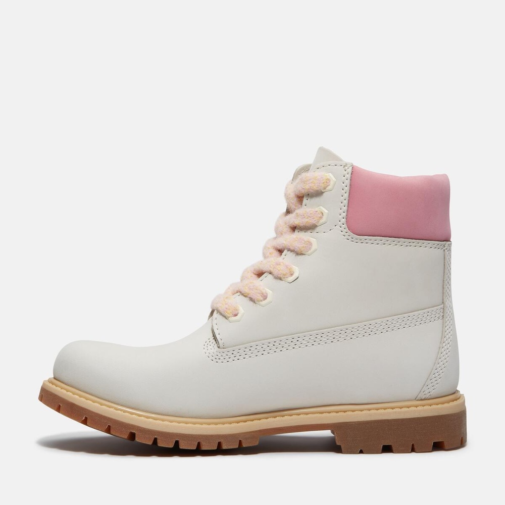 Timberland パステルカラー プレミアム 6インチ ブーツ ピンク ティンバーランド Timberland ブーツ 6インチ プレミアム