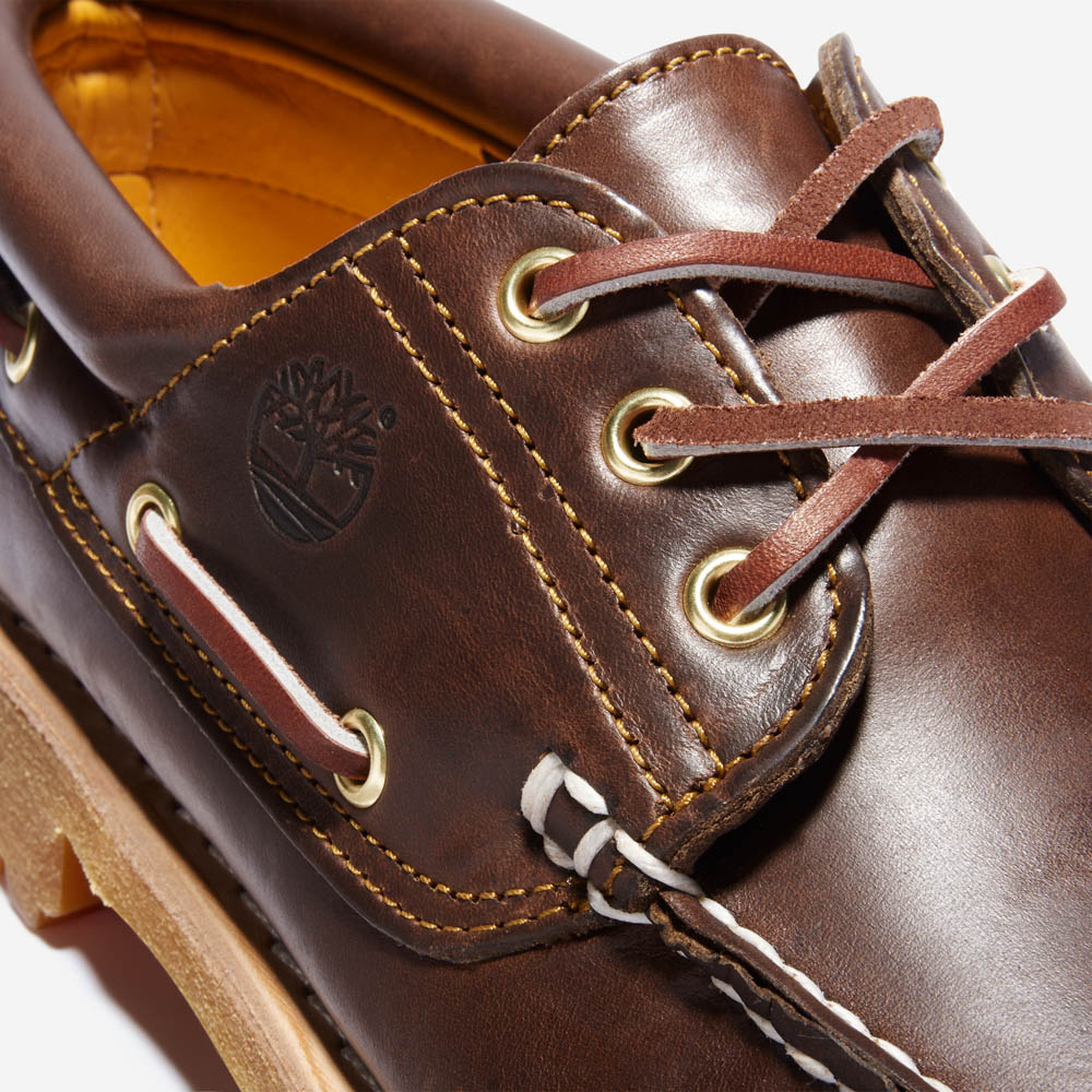 定番】メンズ ティンバーランド アイコン スリーアイ クラシックラグ - ブラウン|TB030003|【Timberland公式通販】ティンバーランド オンラインショップ