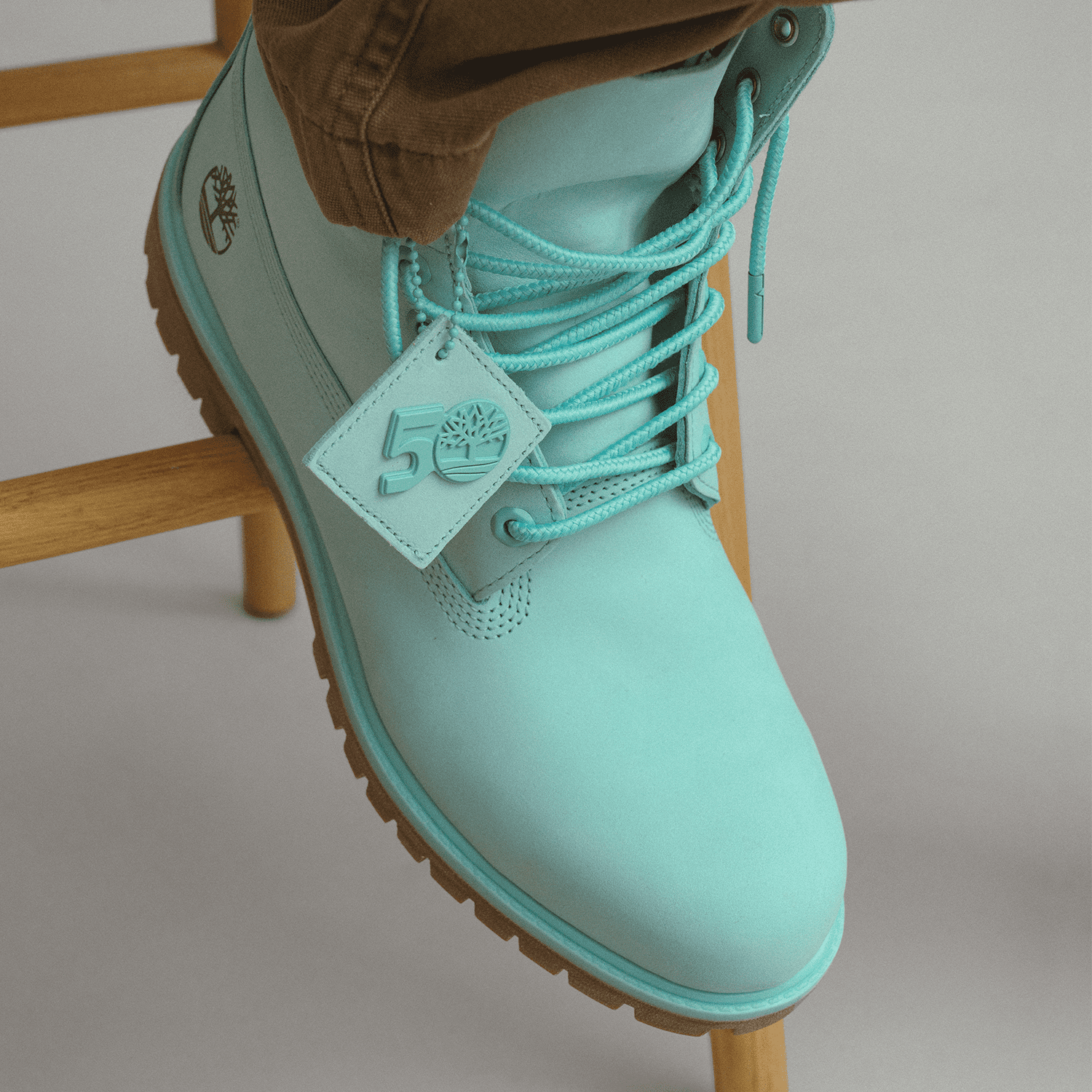 送料無料 即決【未使用】Timberland ★ 50th Anniversary プレミアム 6インチ ブーツ (25cm) ★ ティンバーランド  限定 ダークチェダー 併