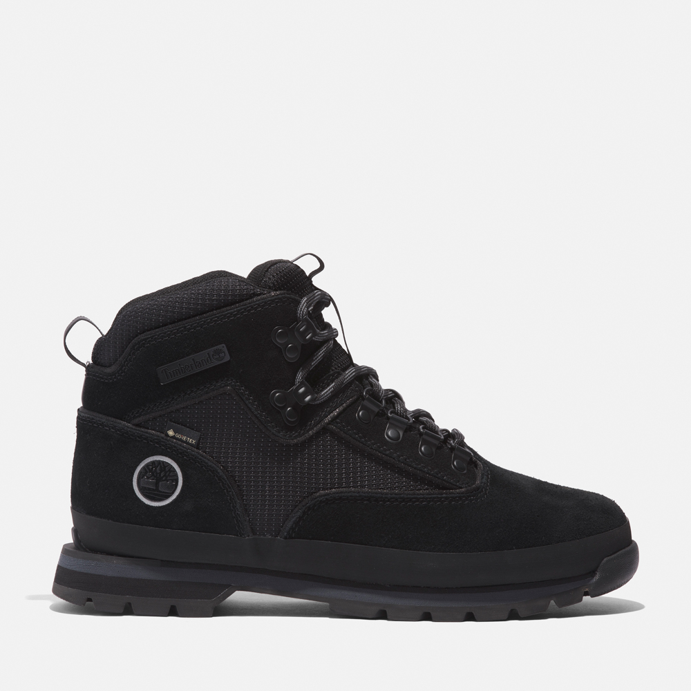 メンズ ユーロ ハイカー ミッド レース GTX ブーティー - ブラック|TB0A2QCNEK41|【Timberland公式通販】ティンバーランド オンラインショップ