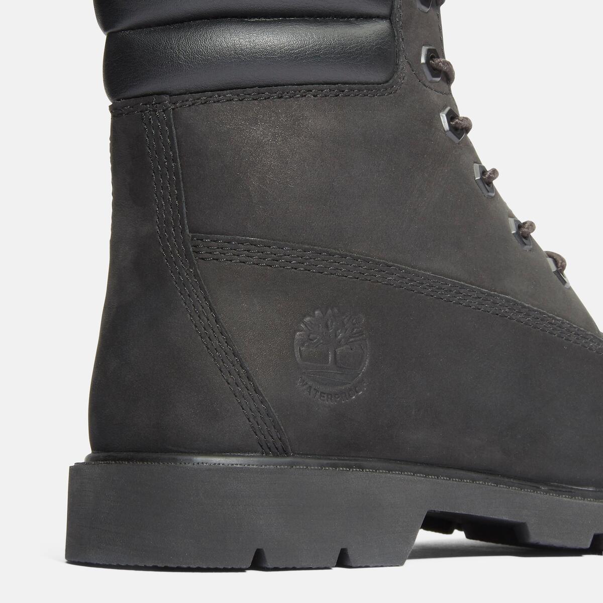 レディース リンデン ウッド 6インチ レースアップ ウォータープルーフ ブーツ -  ブラック|TB1A156S0011|【Timberland公式通販】ティンバーランドオンラインショップ