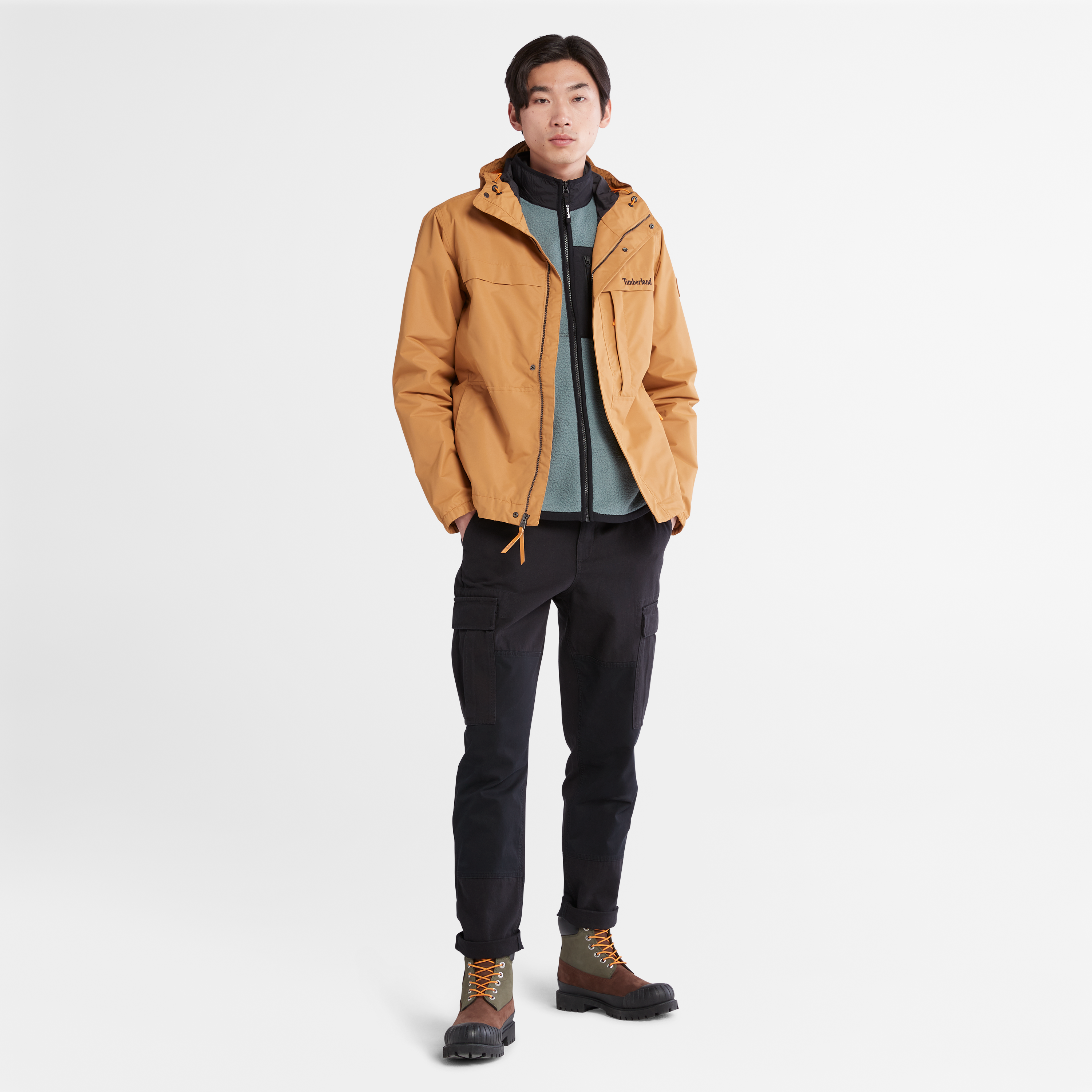 メンズ ベントン ウォーターレジスタント シェル ジャケット image number 2