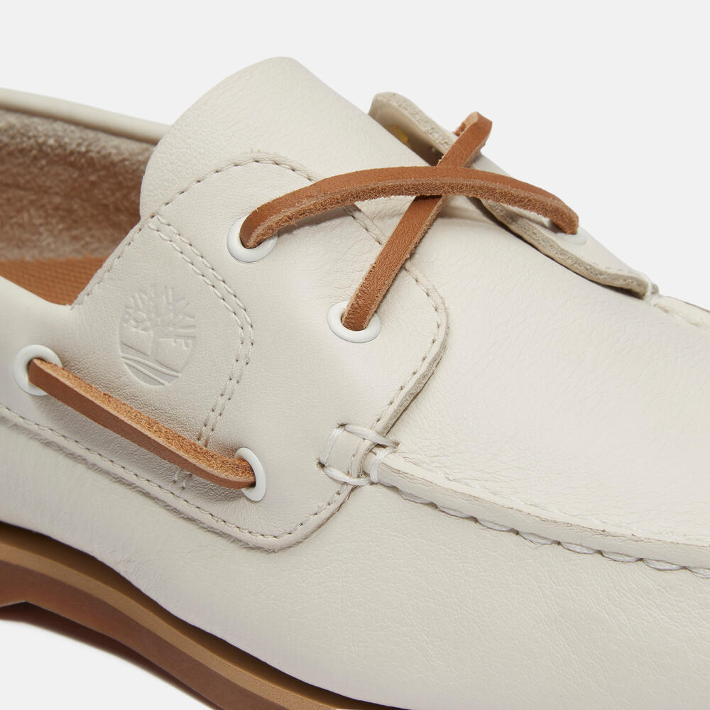 クラシック レザー ボート シューズ レディース ｜【Timberland