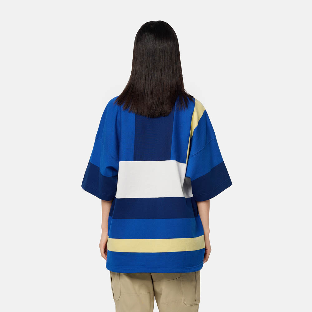 【TOKYO DESIGN COLLECTIVE】 半袖 ラグビー シャツ ユニセックス image number 1