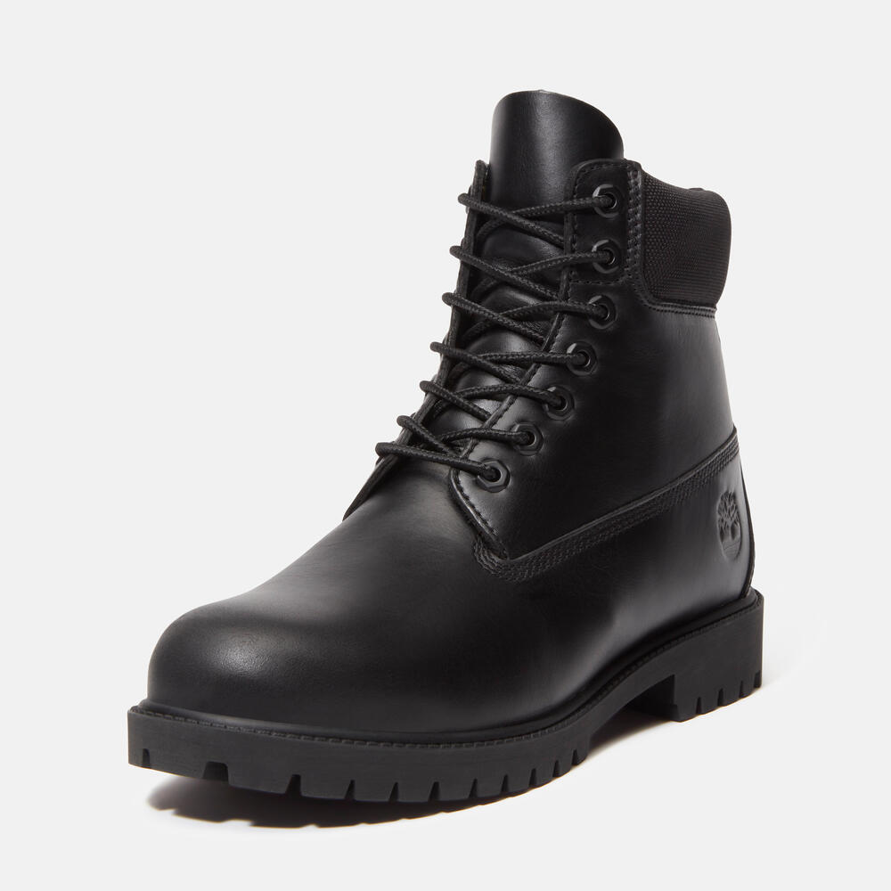 Timberland＊ ウォータープルーフブーツ USA製 ブラック 25.0㎝