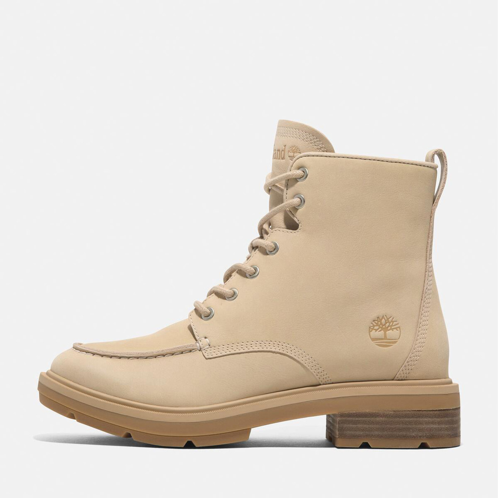 レディース ブリムフィールド ミッド レースアップ ブーツ - ライトベージュ|TB0A2AJBEN71|【Timberland公式通販】 ティンバーランドオンラインショップ