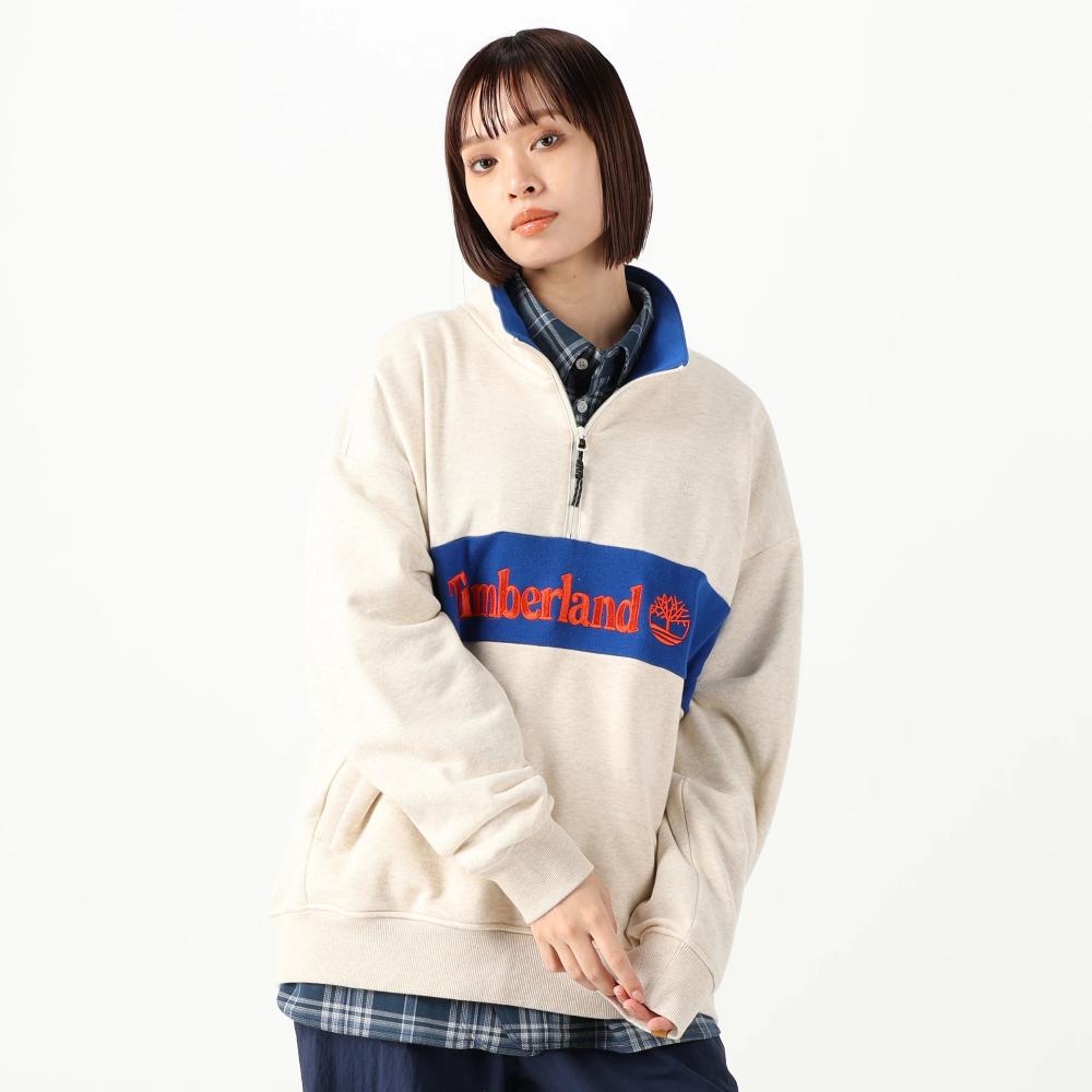 オールジェンダー ハーフジップ スウェット|TB0A64FYV041|【Timberland公式通販】ティンバーランドオンラインショップ