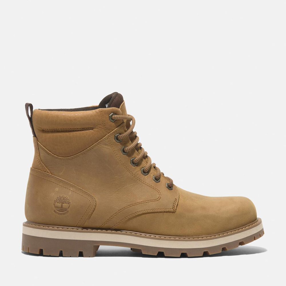 メンズ ブリットン ロード ミッド レースアップ ウォータープルーフ ブーツ - ウィート|TB0A69UHEN11|【Timberland公式通販】 ティンバーランドオンラインショップ