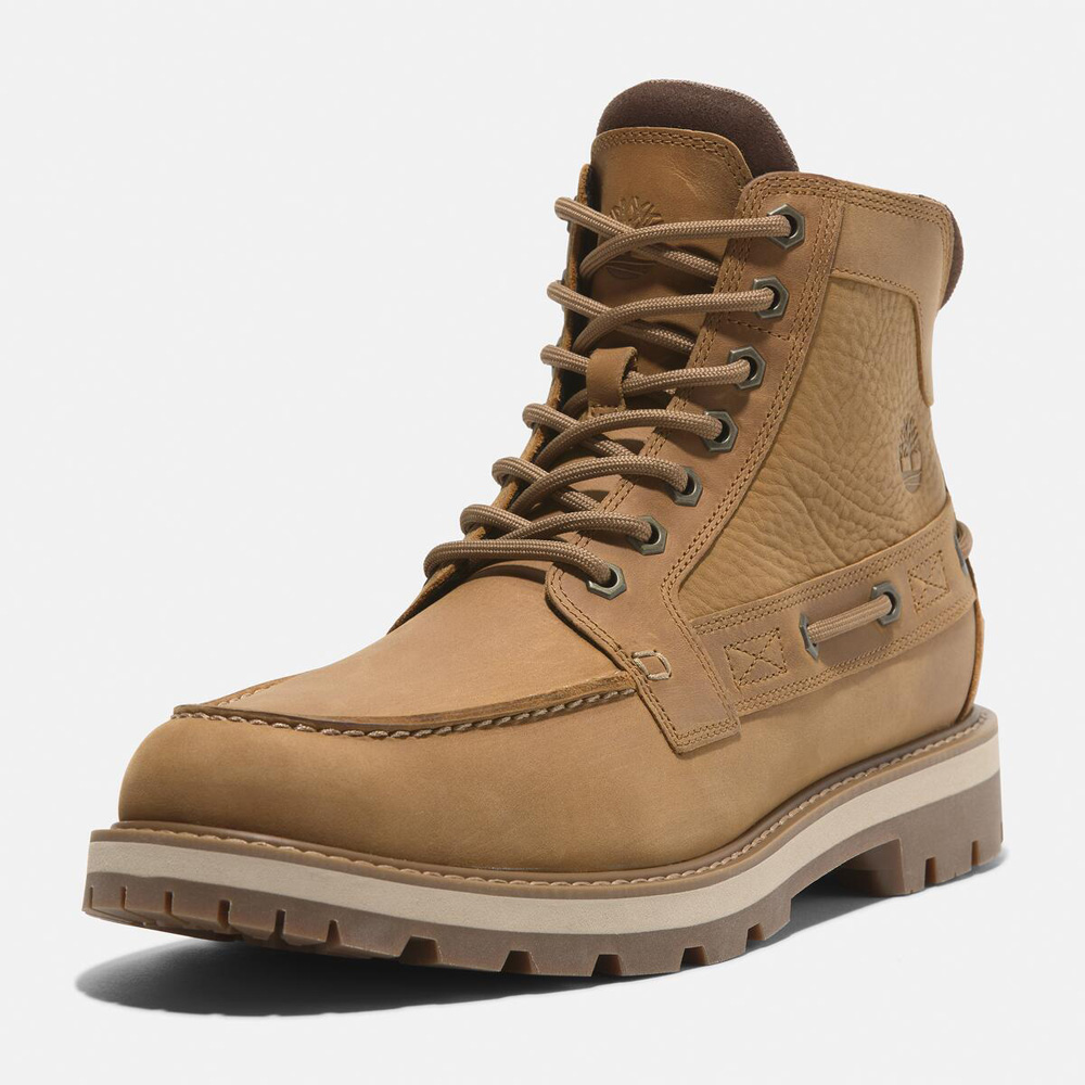 メンズ ブリットン ロード ミッド セブンアイ モック トゥ ブーツ - ウィート|TB0A697HEN11|【Timberland公式通販】 ティンバーランドオンラインショップ