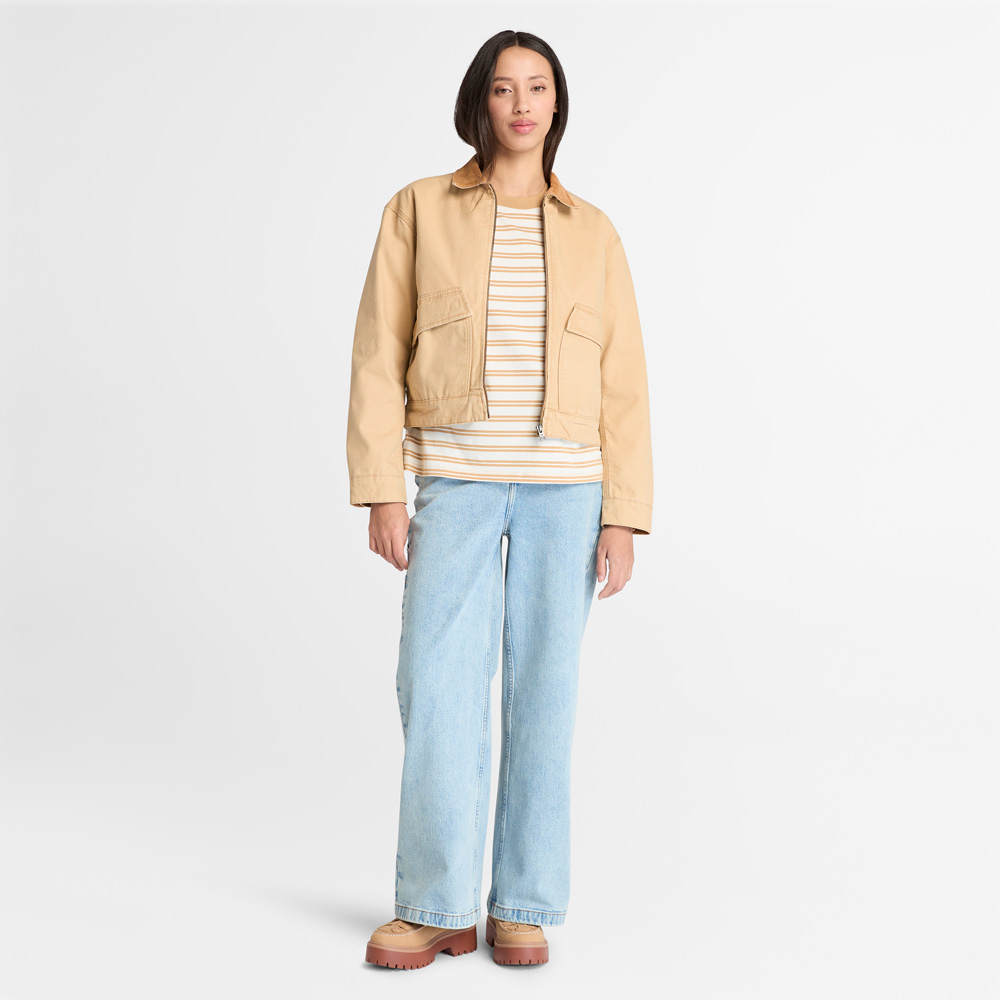 レディース ストラフォード ウォッシュ キャンバス ジャケット image number 1