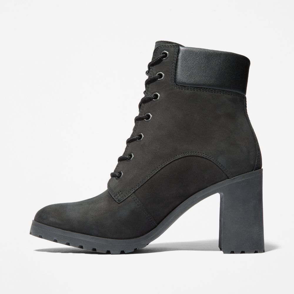 レディース アリントン ミッド レースアップ ブーツ - ブラック|TB0A1JVB0011|【Timberland公式通販】ティンバーランド オンラインショップ