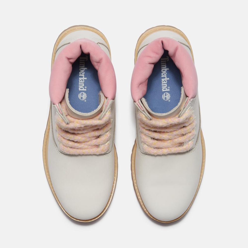 Timberland パステルカラー プレミアム 6インチ ブーツ ピンク ティンバーランド Timberland ブーツ 6インチ プレミアム