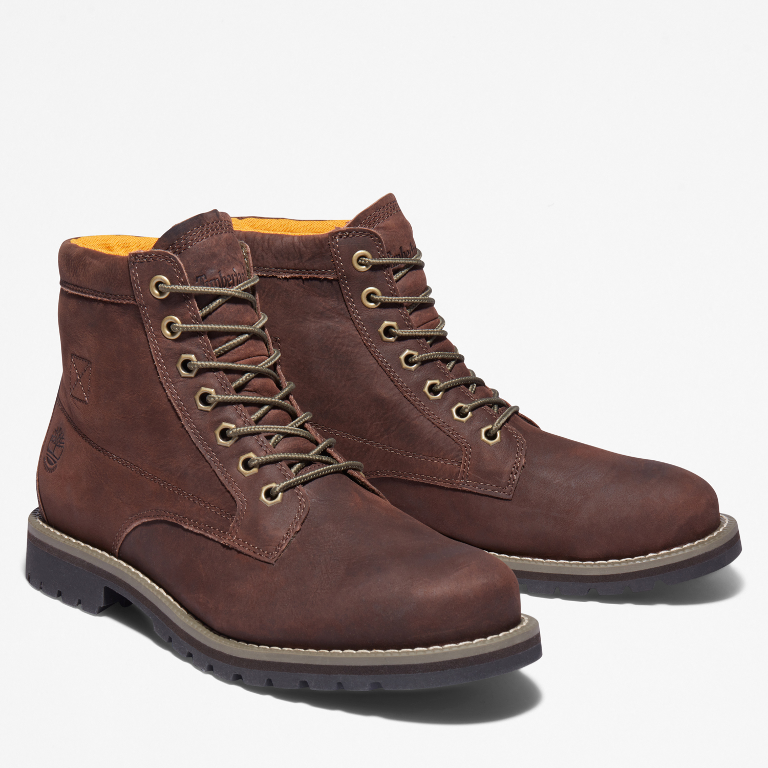 メンズ レッドウッド フォールズ ミッド レースアップ ウォータープルーフ ブーツ - ブラウン|TB1A44MYF131|【Timberland 公式通販】ティンバーランドオンラインショップ