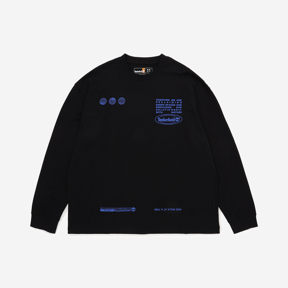 メンズ 長袖 グラフィック Tシャツ image number 0