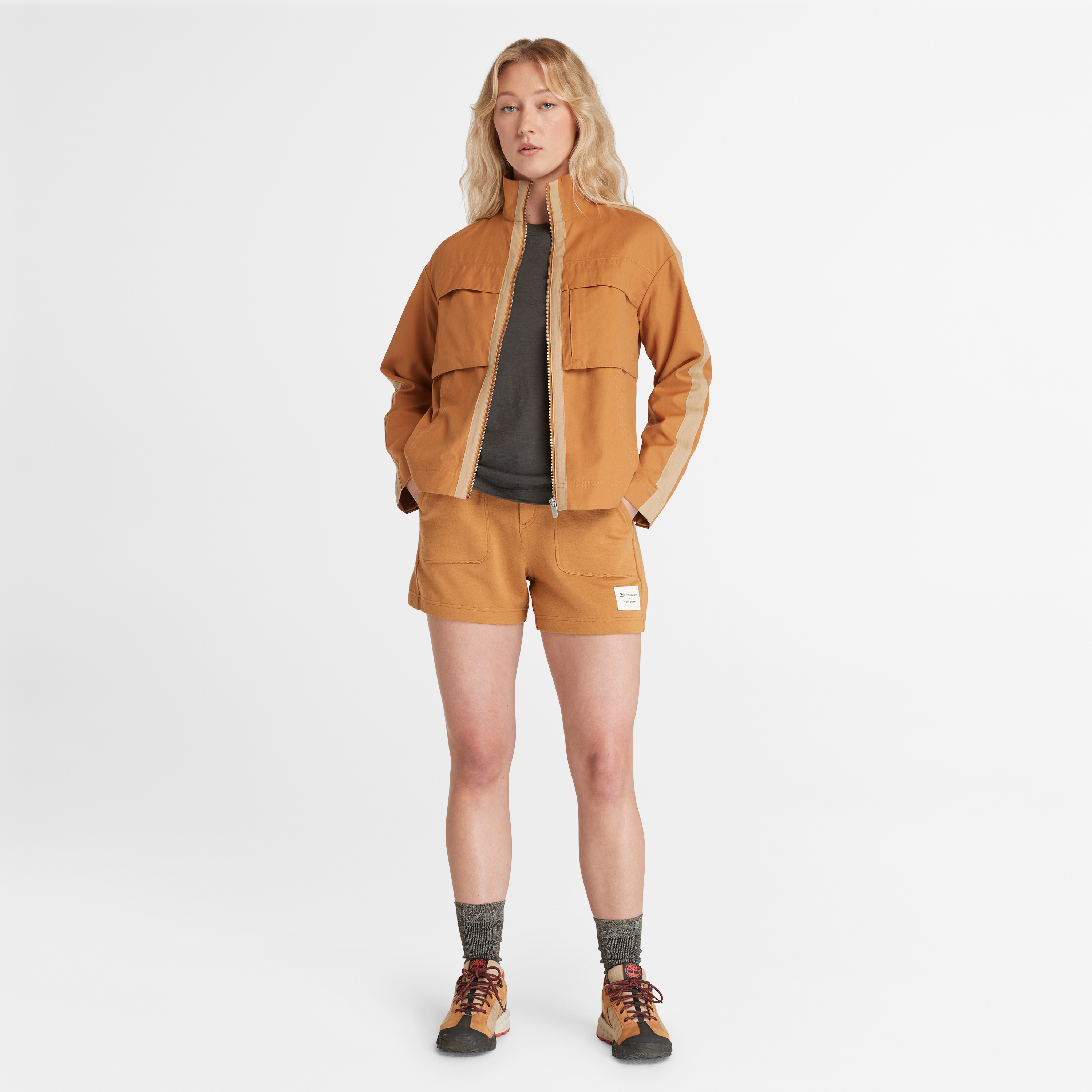 【Icebreaker x Timberland】 レディース メリノ テリー チノ ショーツ image number 1