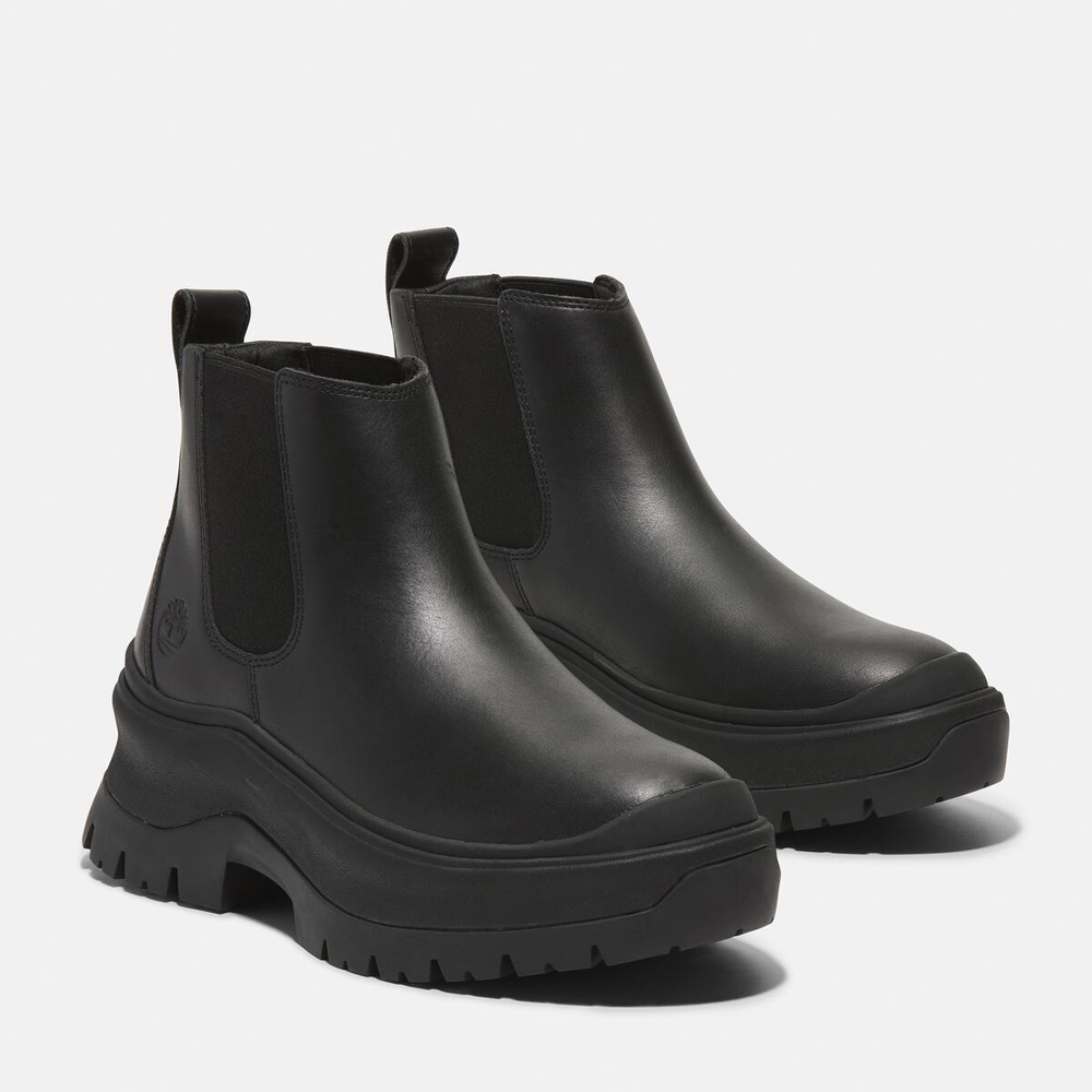 レディース ロキシー レーン ミッド チェルシー ブーツ -  ブラック|TB0A28XMW021|【Timberland公式通販】ティンバーランドオンラインショップ