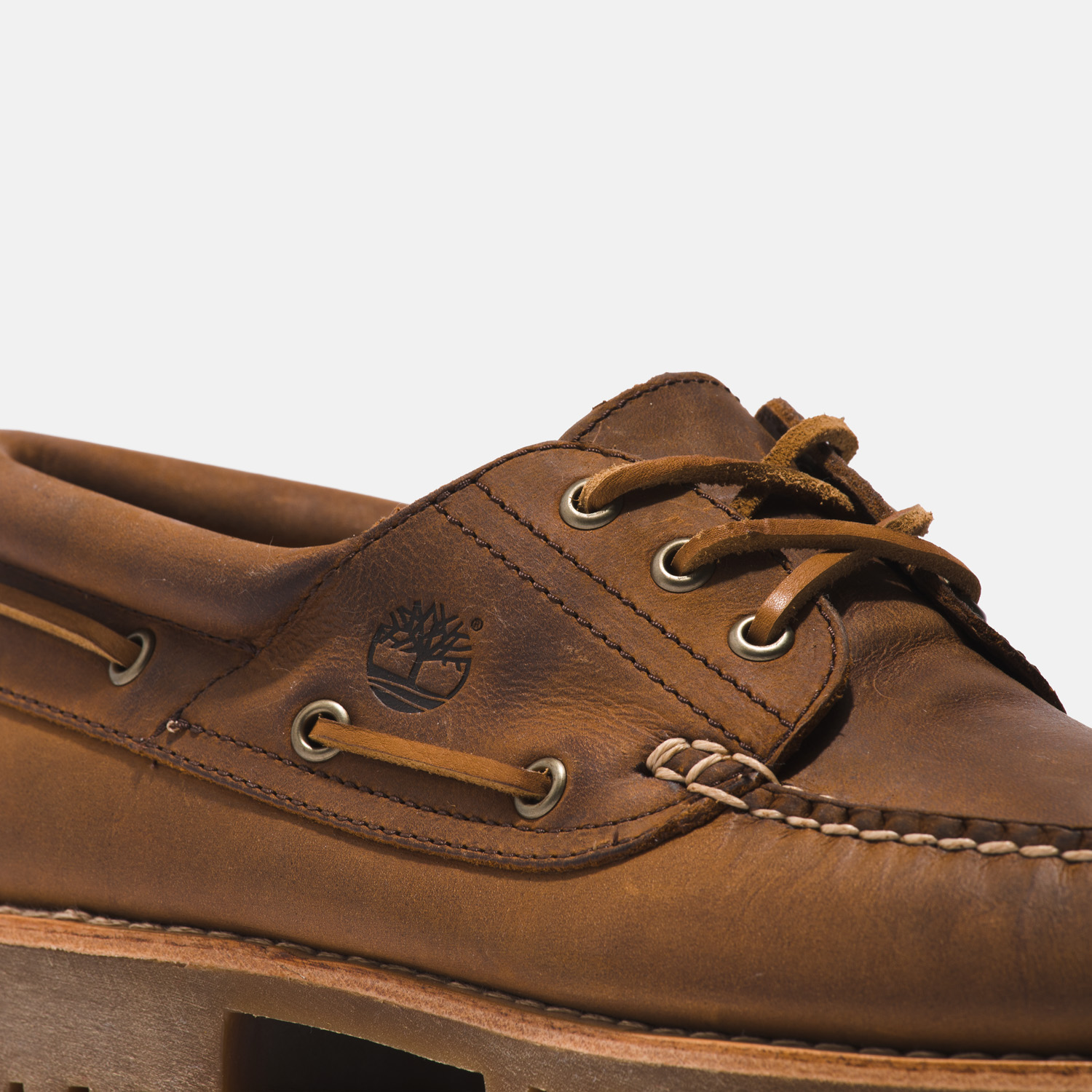メンズ スリーアイ ラグ ハンドソーン ボート シューズ - ミディアムブラウン|TB0A62FW9431|【Timberland公式通販】 ティンバーランドオンラインショップ