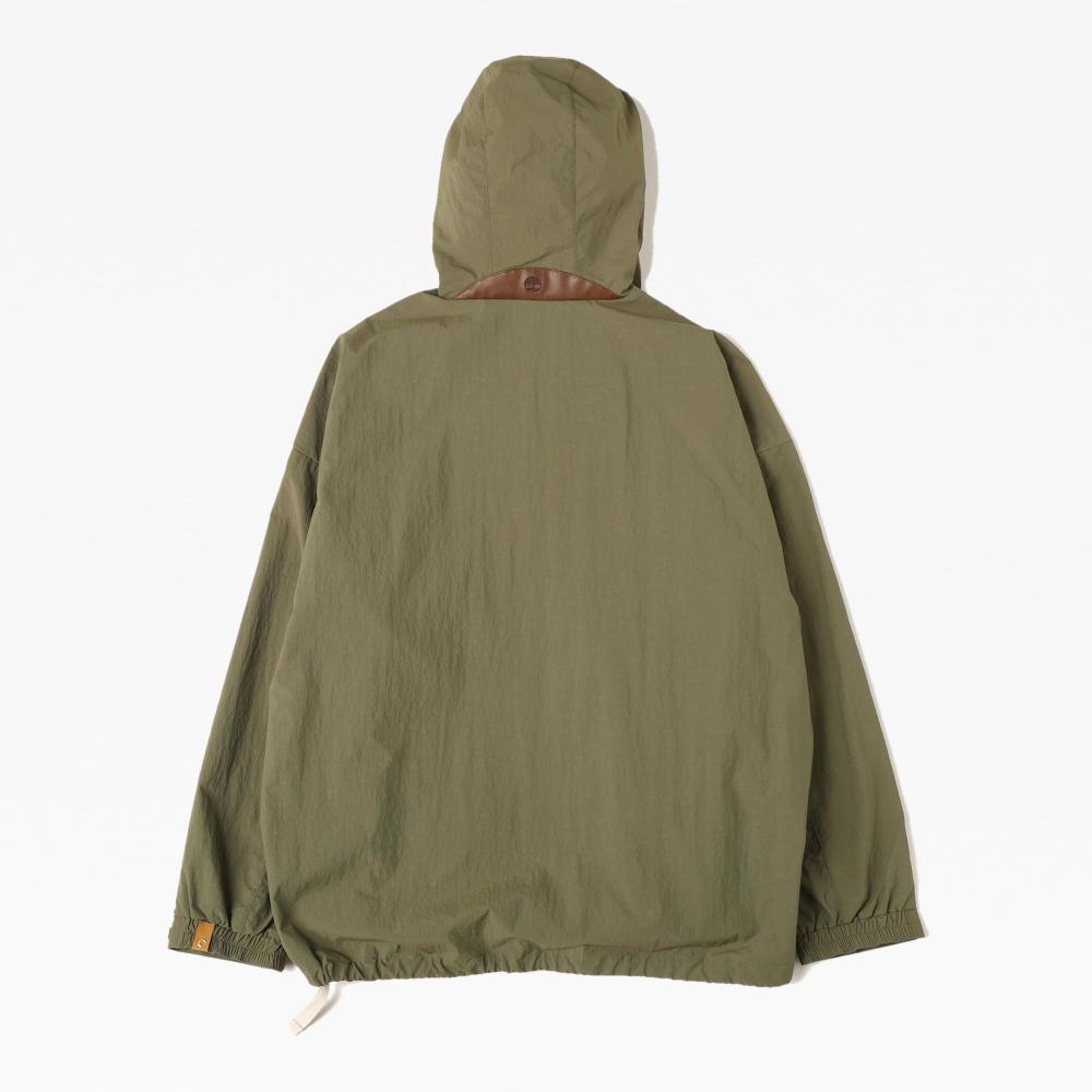 ティンバーランド アノラック ウインドブレーカー TIMBERLAND HOODED PULLOVER TB0A1N8BP Black Iris  Black Wheat シェル プルオーバー パーカー フーディー US限定モデル メンズ 男性 | Ne.S.T