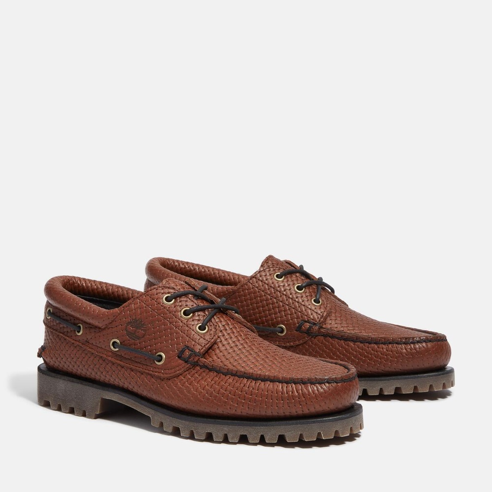 Timberland オリーブ デッキシューズ　スリーアイ　3eye 楽天市場】Timberland 3EYE CLASSIC LUG OLIVE FULL GRAIN TB