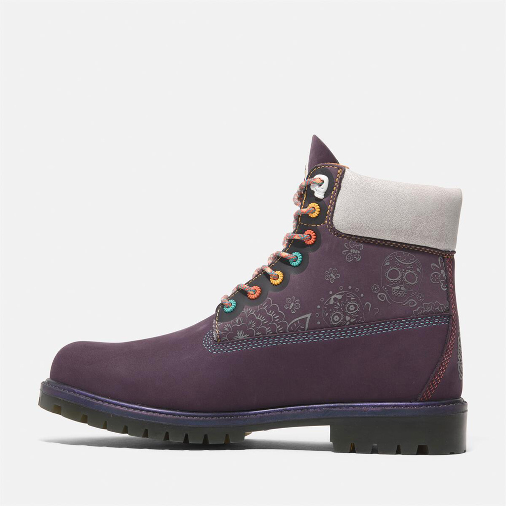 メンズ ティンバーランド® ヘリテージ 6インチ レースアップ ウォータープルーフ ブーツ - ダークパープル|TB0A41MWEJJ1|【 Timberland公式通販】ティンバーランドオンラインショップ