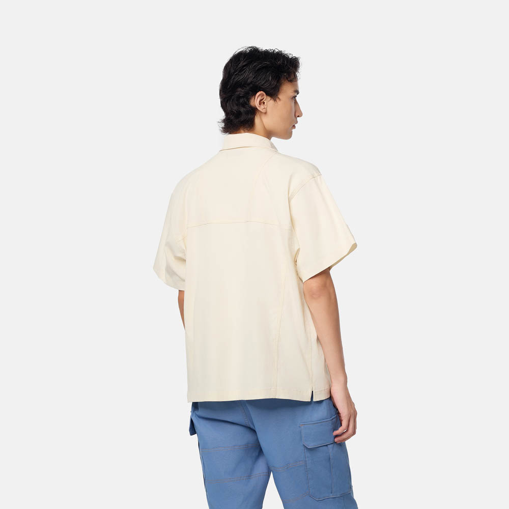 【TOKYO DESIGN COLLECTIVE】 オールジェンダー 半袖 ダンガリー シャツ image number 1