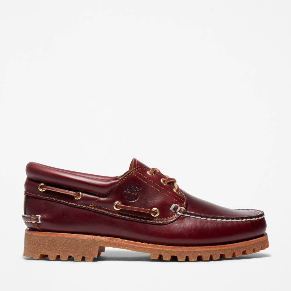 定番】メンズ ティンバーランド アイコン スリーアイ クラシックラグ - バーガンディー|TB0500096481|【Timberland公式通販】 ティンバーランドオンラインショップ