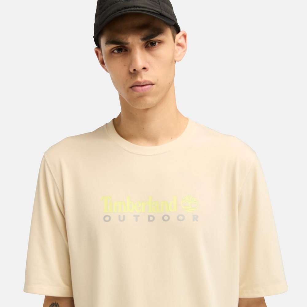 半袖 UV プロテクション アウトドア グラフィック Tシャツ メンズ image number 2