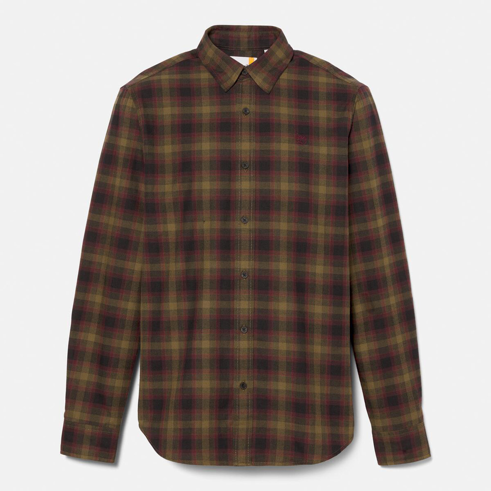 メンズ ヘリンボーン フランネル チェック シャツ|TB0A44QPC681|【Timberland公式通販】ティンバーランドオンラインショップ
